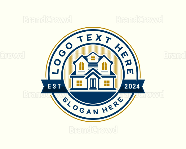 Real Estate House Residence Logo