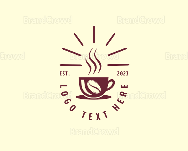 Coffee Bean Mug Espresso Logo