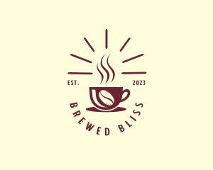 Espresso - Coffee Bean Mug Espresso logo design