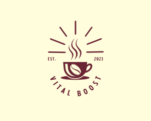 Antioxidants - Coffee Bean Mug Espresso logo design