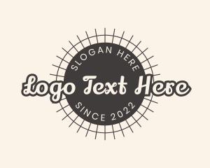 Bohemian - Hipster Script Company logo design