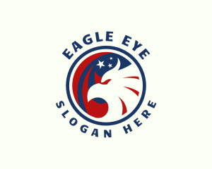 Eagle America Star logo design