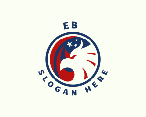 United States - Eagle America Star logo design