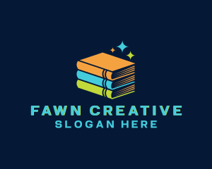 Colorful Creative Book logo design