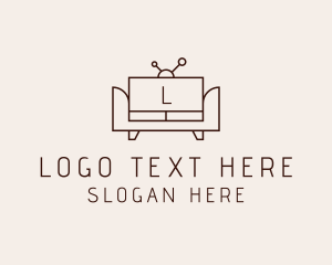 Furniture Store - Television Sofa Furnishing logo design