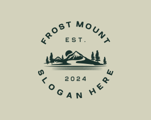 Rural Mountain Valley logo design