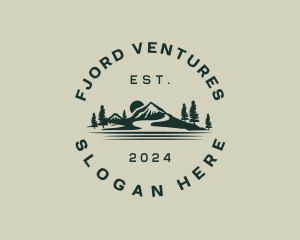 Fjord - Rural Mountain Valley logo design