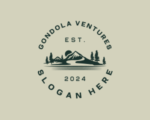 Rural Mountain Valley logo design