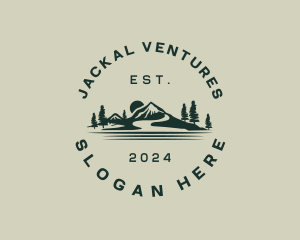 Rural Mountain Valley logo design