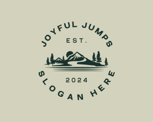 Rural Mountain Valley logo design