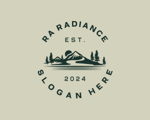 Rural Mountain Valley logo design