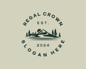 Rural Mountain Valley logo design