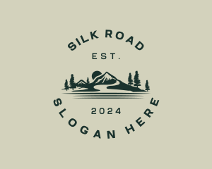 Rural Mountain Valley logo design