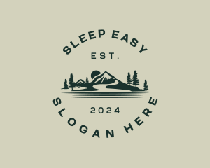 Rural Mountain Valley logo design