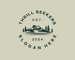 Rural Mountain Valley logo design