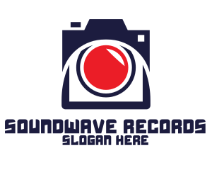 Record - Modern Recording Camera logo design