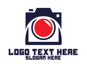 Videographer - Modern Recording Camera logo design