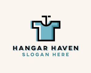 Hanger - Hanger T shirt  Clothes logo design