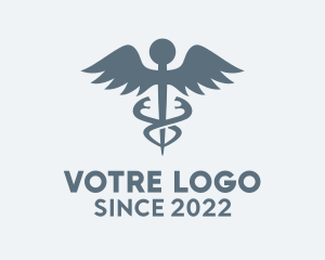 Consultation - Caduceus Staff Pharmacy logo design