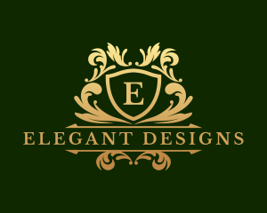 Ornate - Royal Shield Ornate Crest logo design