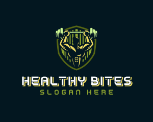 Fitness Trainer Gym logo design