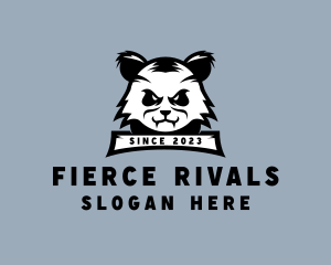 Tough Panda Animal logo design