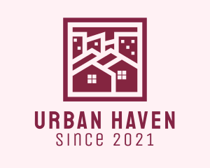 Urban Real Estate Frame logo design