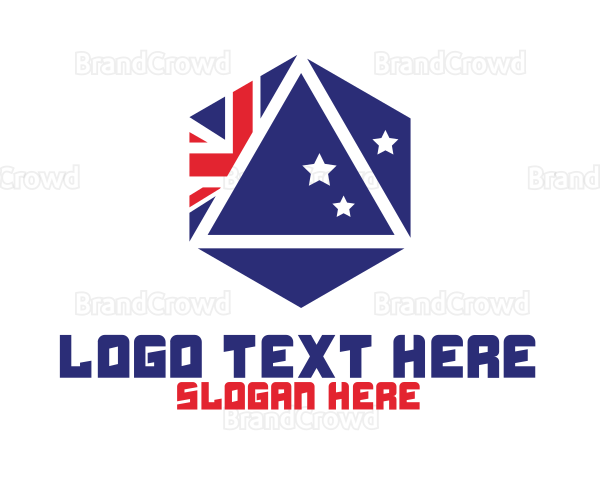 Hexagon Australia Badge Logo