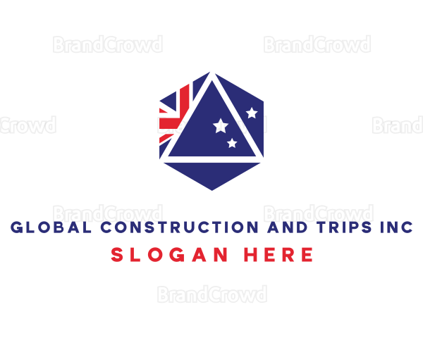 Hexagon Australia Badge Logo