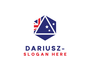 Symbol - Hexagon Australia Badge logo design