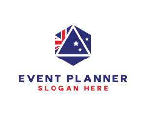 Manufacturing - Hexagon Australia Badge logo design