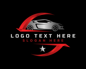 Race - Car Vehicle Automotive logo design