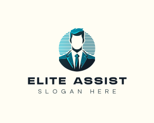 Professional Businessman Agent logo design