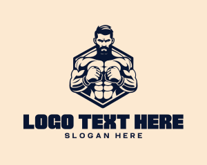 Champion - Boxing Champion Tournament logo design