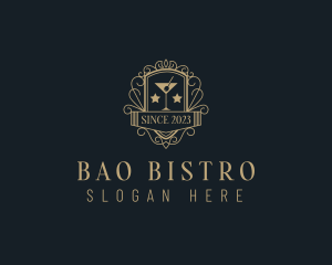 Cocktail Bistro Bar logo design