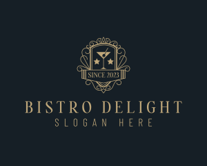 Cocktail Bistro Bar logo design