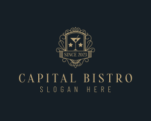 Cocktail Bistro Bar logo design