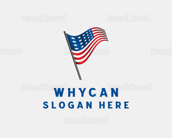 American Flag Patriot Logo