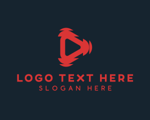 Youtube Channel - Tech Play Button logo design