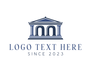 Greece - Legal Arch Parthenon logo design