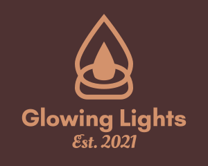 Lighting Candle Decor  logo design