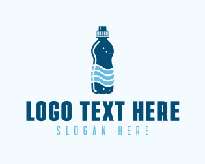 Container - Water Bottle Container logo design