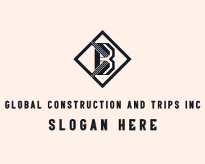 Builder Structure Contractor  Logo