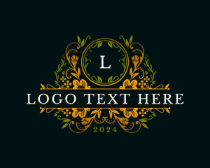 Eco Friendly - Luxury Floral Garden logo design