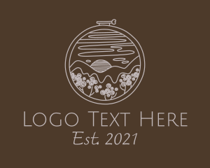 Embroidery - Outdoor Mountain Embroidery logo design