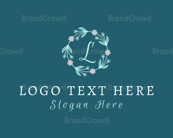 Floral Wreath Boutique Logo