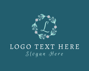 Florist - Floral Wreath Boutique logo design