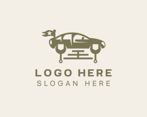 Car Mechanic Garage Logo