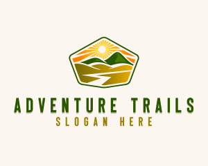 Nature Adventure Pathway logo design