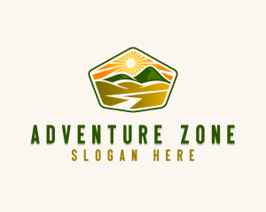 Nature Adventure Pathway logo design